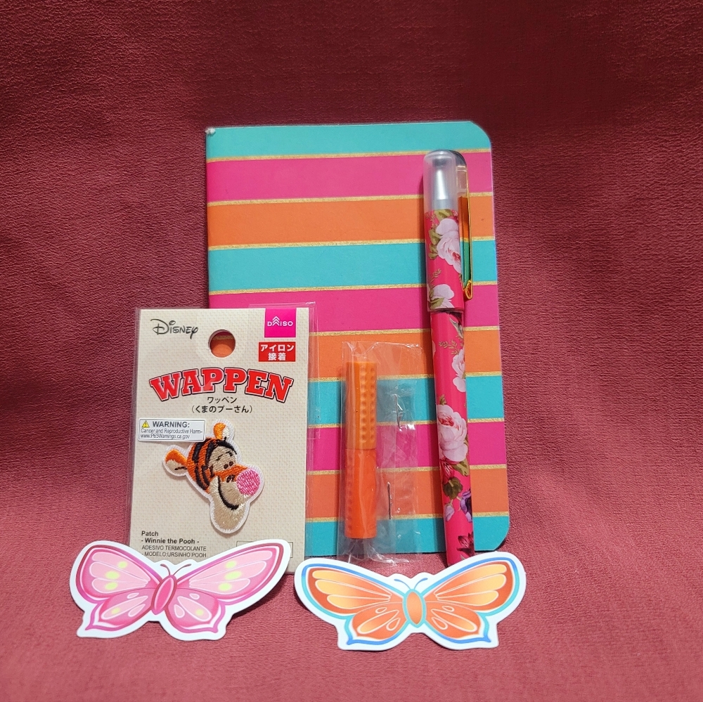Rainbow Sherbert Disney Tigger Writing Set